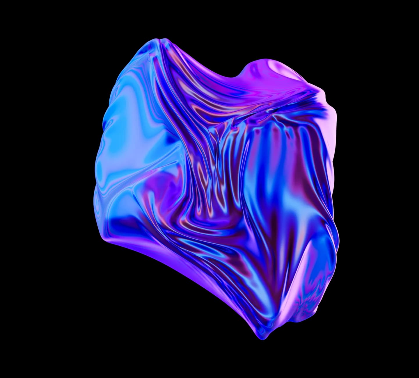 Forma tridimensional abstracta que representa la evolución de NovaNet